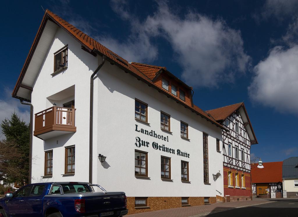 Landhotel Zur Gruenen Kutte Bernshausen Dış mekan fotoğraf